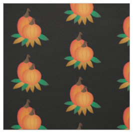 Tela Parche de calabaza | Tejido otoñal