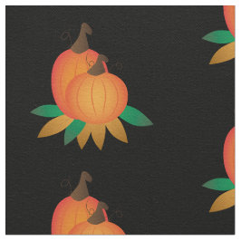 Tela Parche de calabaza | Tejido otoñal