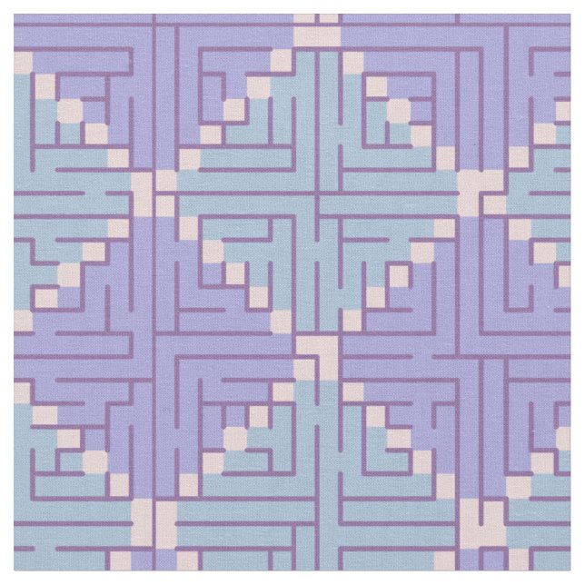 Tela Parchwork Maze (De cerca)