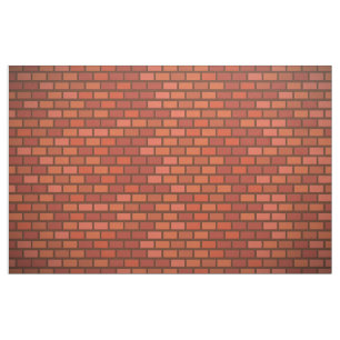 Tela Pared de ladrillo roja