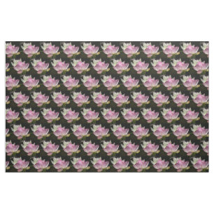Tela Pareja de flores de Lotus II