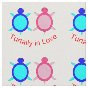 Tela Pareja De Tortuga Cuta