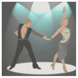 Tela Pares latinos de los bailarines del salón de baile