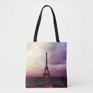 Tela París - bolso de la torre Eiffel