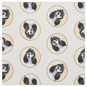 Tela Parto de pintura de Cocker Spaniel Tan original de