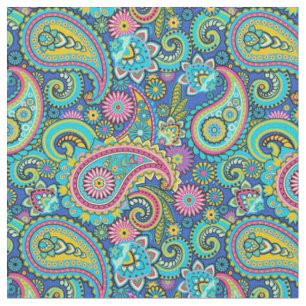 Tela - Pasley Verde y Azul