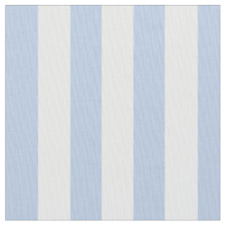Tela Pastel Bebé Azul Banda Blanca