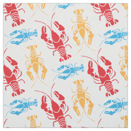 Tela Pastel de langosta rojo de Nueva Inglaterra