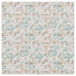 Tela Pastel lindos dinosaurios