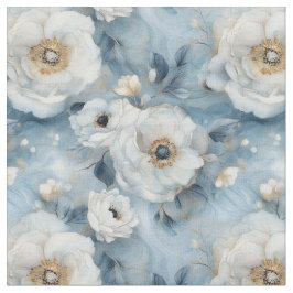 Tela Pastel Peonies Fabric