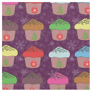 Tela pasteles de taza para navidades
