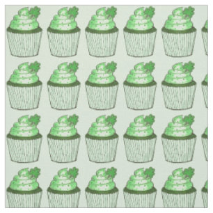 Tela Pasteles verdes de Shamrock Saint Patrick's Day