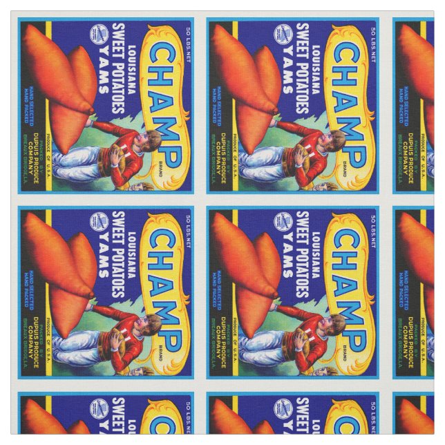 Tela Patatas dulces para campeones (Retal)