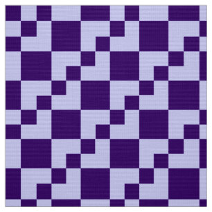 Tela Patchwork Domino: polvo azul y púrpura profunda