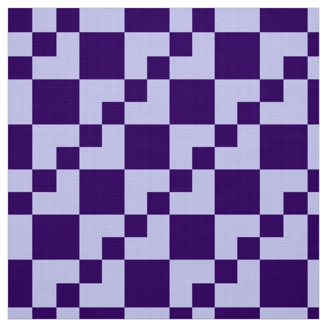 Tela Patchwork Domino - Polvo azul y púrpura profundo (Retal)