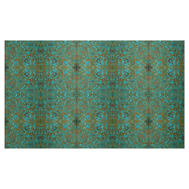 Tela Pátina de cobre macra 08156 ("Cuarto gordo" (fat quarter))