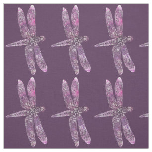 Tela Pátina púrpura: Libélula