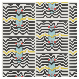 Tela patineta de los años 70