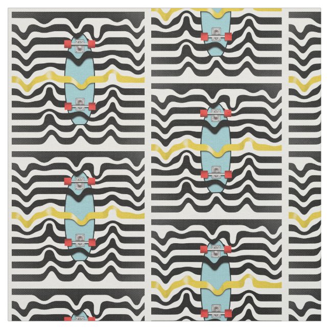 Tela patineta de los años 70 (Retal)