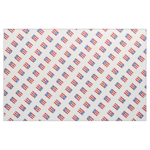 Tela Patriótico: Bandera de Puerto Rico