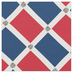 Tela Patriótico: Bandera de República Dominicana
