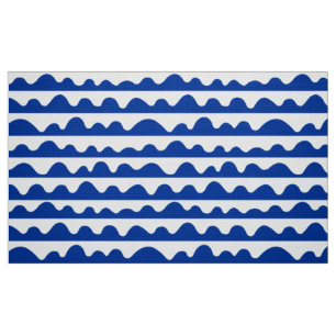 Tela Patrón 020815 - Azul y blanco de la Marina