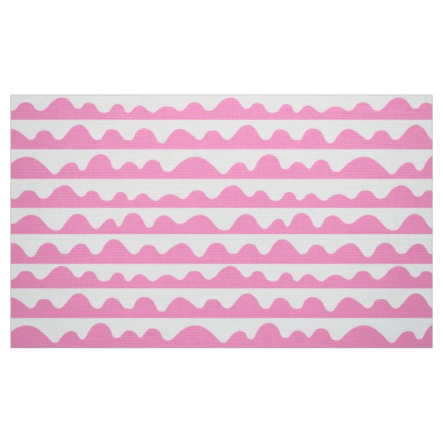 Tela Patrón 020815 - Rosa y blanco ("Cuarto gordo" (fat quarter))
