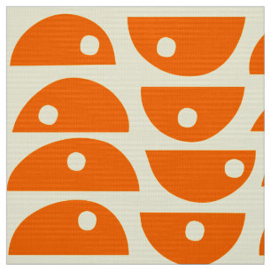 Tela Patrón 20816 - Naranja y amarillo pálido