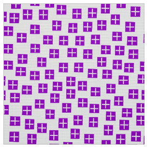 Tela Patrón 270715 - Púrpura y blanco