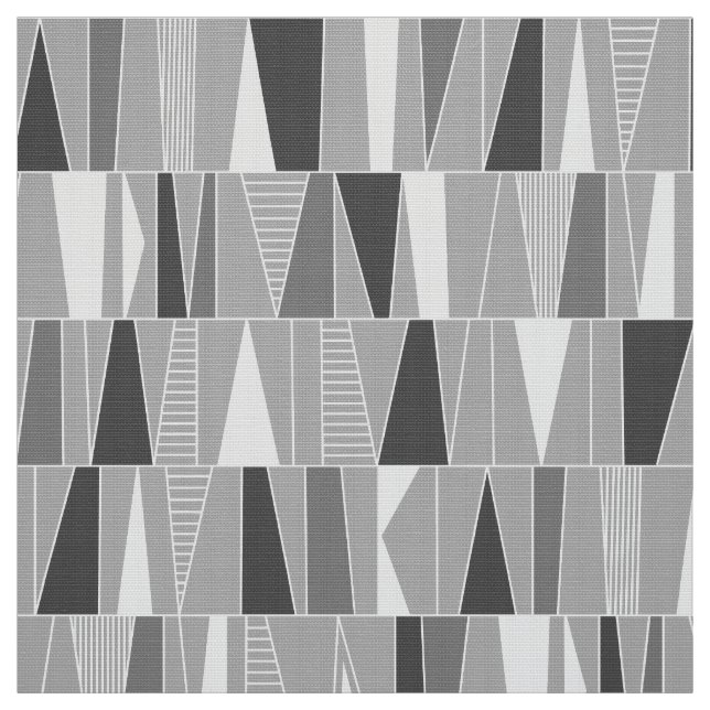 Tela Patrón abstracto 070721 - Tonos de gris (Retal)