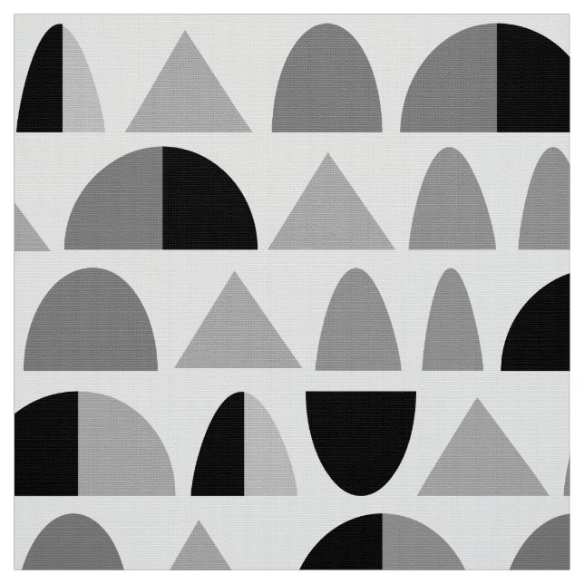 Tela Patrón abstracto 290721 - Monocromo (Retal)