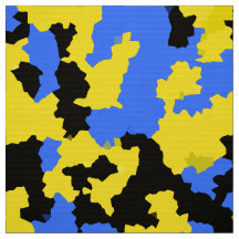 Patrón abstracto amarillo azul negro