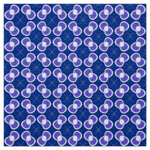 Tela Patrón abstracto azul