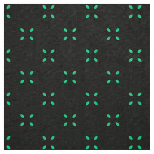 Tela Patrón abstracto de hoja verde brillante de la men