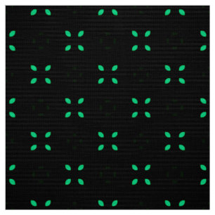 Tela Patrón abstracto de hoja verde brillante de la men