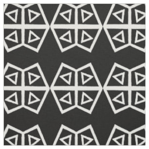 Tela Patrón abstracto geométrico azteca
