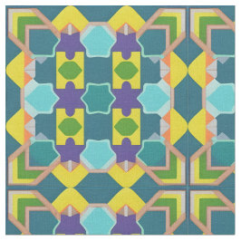 Tela Patrón abstracto geométrico colorido