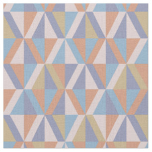 Tela Patrón abstracto geométrico vintage colorido