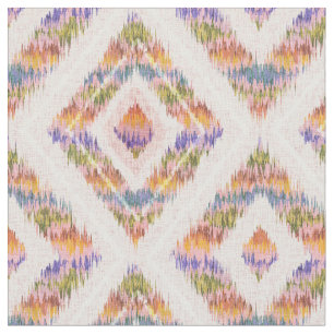 Tela Patrón abstracto retro al estilo Ikat Navajo.