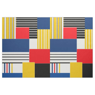 Tela Patrón abstracto. Trabajo en mosaico.