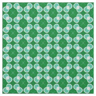 Tela Patrón abstracto verde y azul verdoso