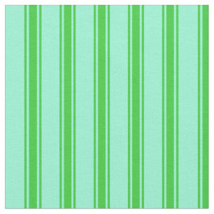 Tela Patrón acuamarina y verde limón/estriado