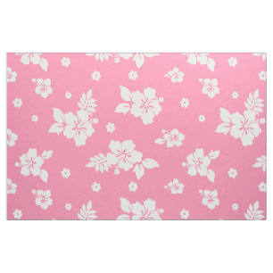 Tela Patrón Aloha Pink Classic Hawai Seamless