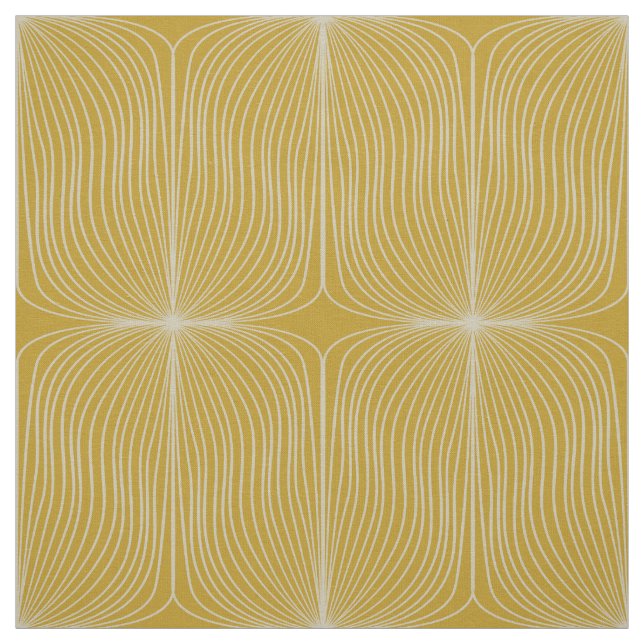 Tela Patrón amarillo setenta (Retal)