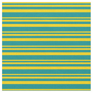 Tela Patrón amarillo y azul ciego oscuro/rayado