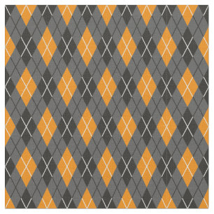 Tela Patrón Argyle de Halloween