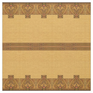 Tela Patrón Art Nouveau de la misión artesanal