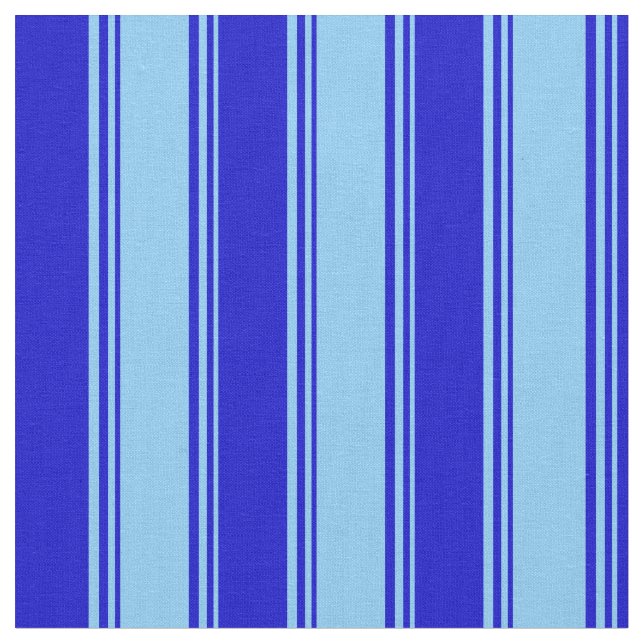 Tela Patrón azul cielo claro (De cerca)