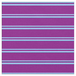 Tela Patrón azul cielo claro y morado