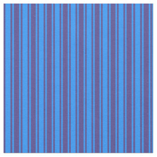 Tela Patrón azul oscuro de pizarra y azul de lino/rayad